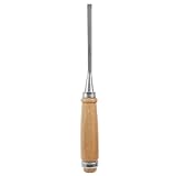Holzmeißel aus Stahl 6 mm Robuster Flachmeißel zum Schnitzen von Holz aus Stahl für Holzbearbeitung und Intagl io strapazierfähiges Präzisionswerkzeug