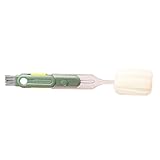 Amosfun Reinigungsbürste Pinsel küche haushaltsbürste spuelbuerste schuputzbürsten reinigungs Pinsel trockener Pinselreiniger Wiederverwendbare Topfbürste saubere Bürste TPE Green