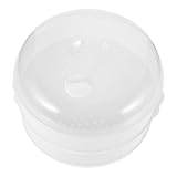 ULTECHNOVO Mikrowellen Dampfgargerät Lagig mit Durchsichtigem Deckel Vielseitiger Lebensmittelechter Dampfbehälter für Gedämpfte Speisen für Gemüse Reis und Teigtaschen Leicht zu Reinigen