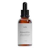 roots NATURALS® Astaxanthin Tropfen + Vitamin E I Antioxidans I, (30ml), 950 Tropfen für [2 Monate] - 6mg pro Tagesdosis, hochdosiert & vegan - höchste Bioverfügbarkeit - Laborgeprüft