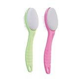 FRCOLOR Fußfeilen Zur Entfernung Von Hornhaut Multifunktionale Pediküre Pfeilen Mit Doppelter Seite Für Sanftes Peeling Und Entfernung Von Toter Haut Zufällige Farbe