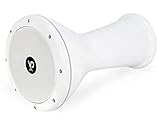 Vatan Solo Darbuka Ägyptische Doumbek Trommel Percussion Drum Schnee Weiß inkl. Zubehör