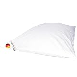Federbett 135x200 cm 4000g Oberbett Ballonbett extra warm, 100% weiße deutsche Neue Gänsefedern, Bettdecke Winter