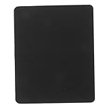 SHOWERORO Ergonomisches Schwarzes Mauspad mit Rutschfester Basis Kompatibel für Laptop und PC Langlebig Einfach zu Reinigen für Büro und Gaming