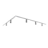QAZQA - Modern Modernes Schienensystem Komplettset I Spotlight I Deckenspot I Deckenstrahler I Strahler mit 5-flammig weißen Spot I Spotlight I Deckenspot I Deckenstrahler I Strahler I Lampe I Leuchte