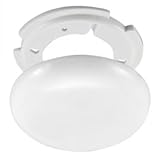 Aufputz Verteilerdose flach Ø10 cm x1,5 cm Weiß – Aufputzdose Kabelabdeckung Deckenlampe Deckendose Baldachin Lampe Deckenrosette Lampenanschluss Abdeckung Leuchtenanschluss Deckenabdeckung