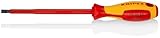 KNIPEX Tools 98 20 65 1/4 Zoll Schlitzschraubendreher, 15,2 cm, 1000 V isoliert