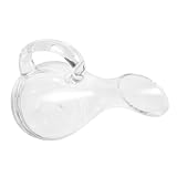 TEHAUX Großer Glas weindekanter mit Ergonomischem Griff und Schrägem Ausguss Praktisch für Whisky Saft und Wein Transparent Robust Leicht zu Gießen Langlebig und Vielseitig für