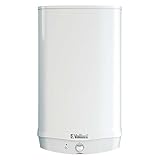 VAILLANT eloSTOR VEH 80/7 pro Zweikreis-Elektro-Wandspeicher, Druckspeicher für Etagenwohnungen, druckfester Elektro-Warmwasserspeicher mit 80 l Kapazität und Schnellheiztaste, 0010016658
