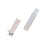 Durable Selbstklebetasche Pocketfix für Einsteckschilder, 75 x 18 mm, 10 Stück, transparent, 807219