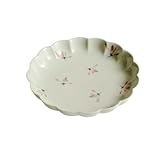 Servierschale Keramik Obstschale Kuchenbehälter Home Wohnzimmer Candy Box Büro Abstellbehälter Einfache Obstschale Käseschale