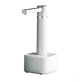 Wasserspender mit USB-betrieben für heißes und kaltes Wasser, 3 Modi, automatischer elektrischer Flaschenspender, ABS-Material, Ständer im Lieferumfang enthalten (weiß)