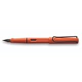 LAMY 1235678 safari Füllhalter 41 – Moderner Füller in der Farbe Terra mit ergonomischem Griff und zeitlosem Design – Federstärke M