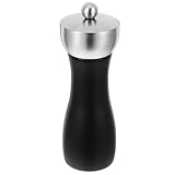 FELTECHELECTR Schleifer pfeffermühle mit keramikmahlwerk Handbetriebene Pfeffermühlen Muskatmühle Salz Pfeffermühle Salz Pfefferstreuer Mahlwerkzeug für Kaffeebohnen Mini-Pfeffermühle Holz Black