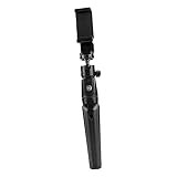Levemolo Multifunktionaler Selfie-Stick Mini-Stativ für Telefon Telefonzubehör Handstativ stativ für Smartphone Handy Tripod Tragbarer Selfie-Stick Telefonstativ mit Fernauslöser abs Black