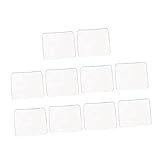 HOMSFOU 10st rutschfeste Aufkleber Autotelefon Platzdeckchen Antirutschmatte Fürs Auto Anti-rutsch-Pads Telefonständer Auto Handyhalterung Auto Auto-navigationsmatte Autohalter Kieselgel