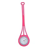 VALICLUD 1 STK Schwesterntisch Flexible Uhren Pflegestift langlebige Taschenuhr Frauen pro Watch arbeitsuhr krankenschwesteruhr Runde Uhr Taschenuhr aus Silikon Kieselgel Rosy