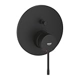GROHE Essence Einbau-Brausebatterie 2 Wege Phantom Black mit Wechselrichter - 24167KF1