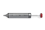 GALLUNOPTIMAL Aluminium ESD Entlötpumpe für händische Lotzinnabsaugung - professionelle Dural-Aluminium-Ausführung mit Silikonsauger