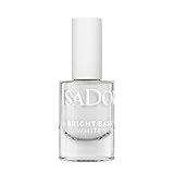 IsaDora Nail Whitener Nagellack - Nagellack gegen gelbe Nägel - optischer Nagel Aufheller für gesund aussehende Nägel - sofort strahlend weiße Nägel - 04 Nail Whitener