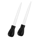 VALICLUD 2 STÜCK Marinadenspritze Fleischinjektor für Truthahn BBQ Grillöl Spritze Fleisch Marinieren Küchenwerkzeug für Outdoor Barbecue und Thanksgiving Robust und Vielseitig Einsetzbar