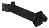 Eider 25x T-Pfosten Abstandsisolator, Clip Isolator für T-Post, schwarz - für Weidezaunseil, Litze und Band bis 10mm - mit verbesserten Clip System und 12,5 cm Abstand