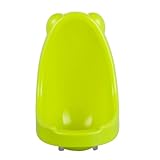 ibasenice 1Stk Urinal Junge Toilettenurin Toilettensitz für Kleinkinder Nottöpfchen Abs wc kindertoilette hängendes Töpfchen stehendes Töpfchen Umweltschutz PP-Material Green