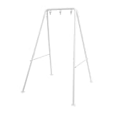 Hängesessel Gestell, Tragbarer Hängematte Gestell Hängesesselgestell für Schlafzimmer, Balkone, Gärten, Weiß