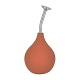 Allrounda Gießbrause Ball Sprüher Edelstahl Ausguss, Gießkannen Alternative für kleine Pflanzen Stecklinge Blumen Setzlinge (Terracotta/Rot)