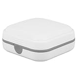 SOPOTUTU Hörgeräte Aufbewahrungsbox Stoßfest Wasserabweisend Kompakt Leichtes Reiseetui Schutz für Hörhilfen und Gehörschutz für Unterwegs Verlängerung der Lebensdauer