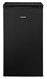 Bomann® Gefrierschrank klein | 4 Sterne-Gefrierfach | Tiefkühlschrank 3 Fächer | leise | ≤ -18°C | Türanschlag wechselbar | 60L Mini Freezer | kleiner Gefrierschrank | GS 7256 schwarz