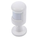 Gatuida Infrarot Bewegungsmelder mit Weitwinkel App Benachrichtigung Batteriebetriebener Körperinduktionssensor Einfache Montage Lange Batterielaufzeit Digitale Temperaturkompensation für