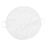 Generisch Wiederverwendbare Gesichtshandtuch Maske mit Heiß und Kaltkompresse Korallenvlies für Gesichtspflege mit Ohrschlaufen Hautfreundlich und Komfortabel