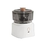 Elektrischer Zerkleinerer, 350 ml, wiederverwendbarer elektrischer Lebensmittelzerkleinerer, große Kapazität, Knoblauchmühle, Lebensmittelzerkleinerer, feiner Zerkleinerer für Gemüse,