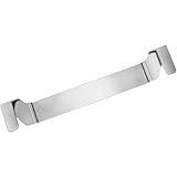 Veemoon Grillwenderhalter aus Edelstahl Platzsparender Spatelhalter für Gusseiserne Grillplatten Praktisches Grillzubehör für Outdoor und Gasgrill