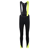 GORE WEAR Herren C5 Thermo Trägerhose, Black/Neon Yellow, XL EU
