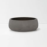 Finestgreen Eileen Pflanzschale Mocha S | Blumenschale für Innen- und Außenbereich, Frostfest, UV-Beständig, wasserdicht