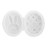 Alipis Schimmel Maschine Backen Hersteller eigenartig Eiswürfel ostereierfarbe easter eggs schokoladentaler dekoration cakecicles Ostern-Dessert-Formen Hasenformen für Ostereier Kieselgel