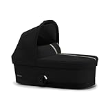 CYBEX Gold COT S Kinderwagenaufsatz, Ab Geburt bis ca. 6 Monate (max. 9 kg), Für CYBEX AVI Spin und Eezy S Twist +2, Moon Black