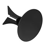 Yardwe Miniatur Puppenhaustisch aus Schwarzem Acryl Kleiner Couchtisch für Puppenhausmöbel Detailreiches Miniaturmöbel für Wohnzimmerszenen