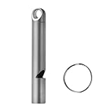 Leichte Signalpfeife mit Schlüsselring, tragbare Trainingspfeife, Notfallpfeife, Taschenwerkzeug, langlebig