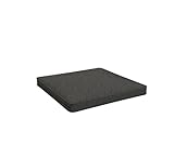 POKAR Loungekissen Sitzkissen Sitzauflagen Stuhl Stuhlkissen für Stuhl Rattanmöbel Gartenmöbel Kissen Outdoor Sitzpolster Lounge Polster 50x50x5 cm, Anthrazit