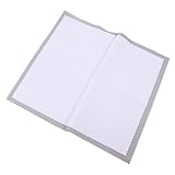 PACKOVE Tuch Abwischen Schmuckreiniger Silberpoliertuch Fensterputzset Tücher Silberpolitur Gel Reinigungsprodukte Silberreiniger Reinigungstuch Für Silberschmuck Das Haustier Grey