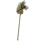 Sweety Toys 5079 Steckenpferd Princeton inkl. Soundfunktion OHNE Rollen & OHNE Haltegriffe - geeignet für Hobby Horsing Turniere