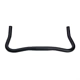 YUANGANG Fahrrad-Bullhorn-Lenker Aluminiumlegierung fester Gang Fahrrad Rennrad Bullhorn-Lenker zur Verringerung der Ermüdung bei Fahrten, 25,4 x 390 mm