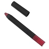 minkissy Lippenstift Lippen-Make-up Lippenkosmetik lippenfarbe Mattes Lippen-Makeup lippenkonturenstift Tragbarer Creme-Lippenfleckenstift Lippenfleckenstift für Frauen Paste Black