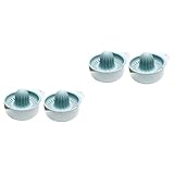 MAGICLULU 2 Sätze 2 Stk Zitronenpresse manueller Entsafter Zitruspresse Orangensaftpresse Zitrusreibahle Entsafter Hand portable juicer kochgeschirr Fruchtsaftpresse manuelle Handpresse Abs