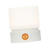 Gralara Schlafzimmer-Nachtlampe, LED-Touch-Lampe mit Timer, wiederaufladbare Baby-Kinderzimmer-Nachtlampe, Nachttisch-Schreibtischlampe für, Weiß