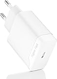 25W Ladegerät Typ C Netzteil für Samsung Galaxy A15 A16 A55 5G A54 A53 A52 A51 A35 A25, Schnellladegerät Stecker für Samsung S24 S23 S22 S21 S20 Fe, Fast Charger Adapter USB-C Ladestecker Ladeadapter