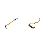 Ochsenkopf Alu-Handsappie, Ergonomische Form, Leichter Stiel mit Aluminiumlegierung, 700 mm, 580 g & Packhaken, abrutschsicherer Korkgriff, angeschliffene Spitze,